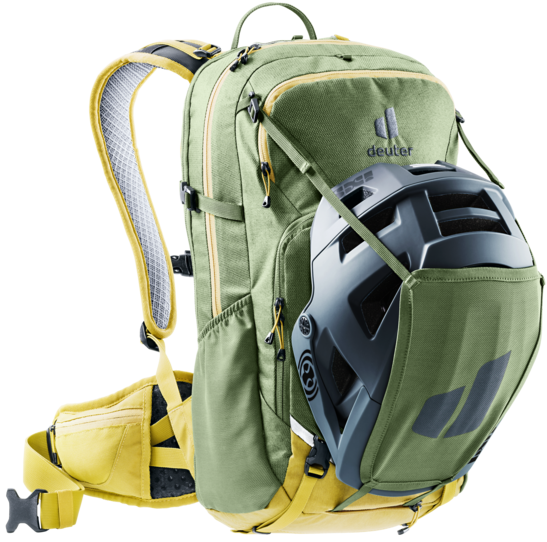 deuter Attack 20 | Fahrradrucksack mit modernem Protektor