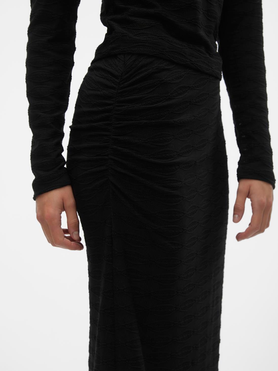 VMLALA Hohe Taille Langer Rock