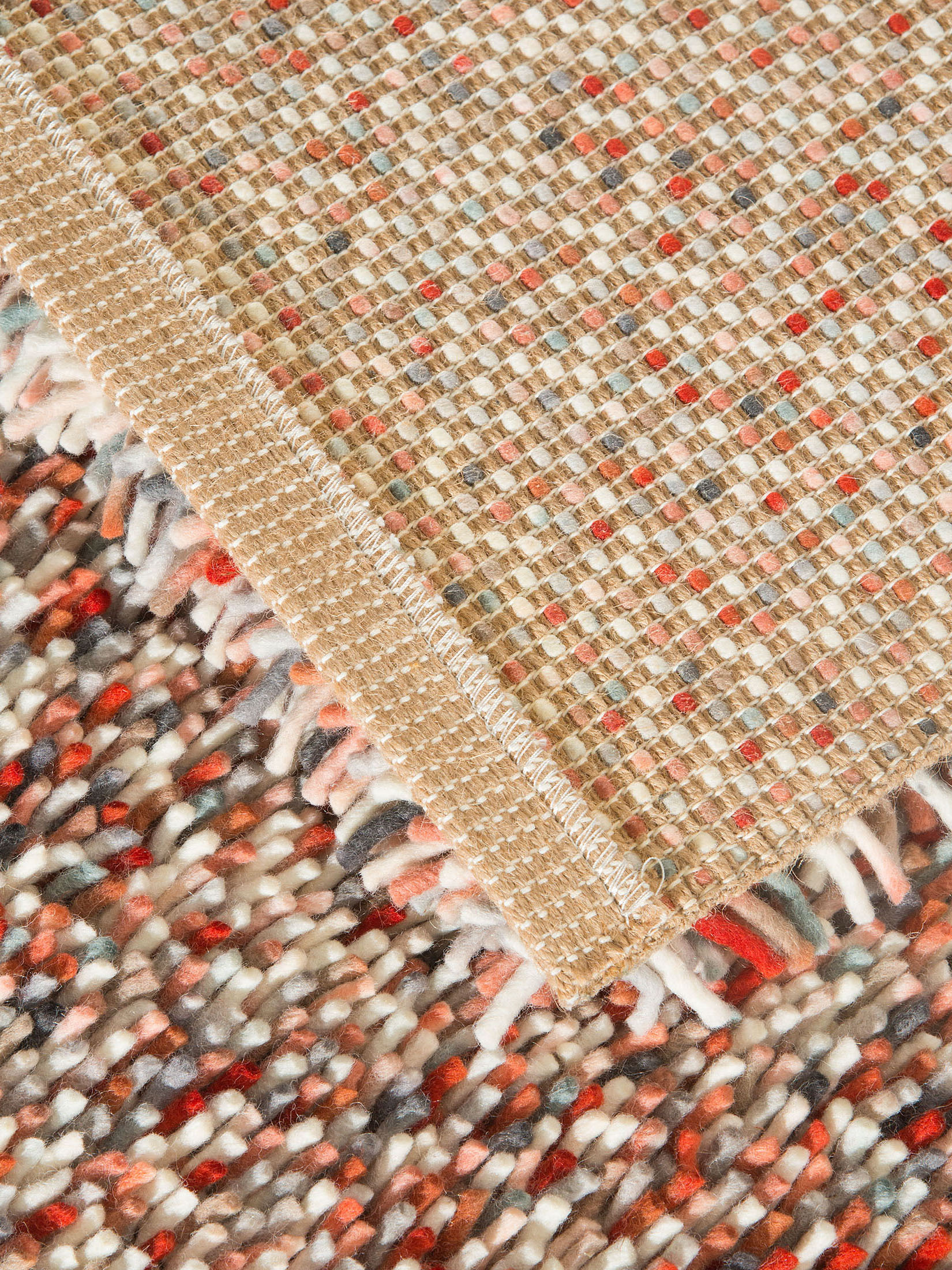 Skaven Hochflor-Teppich, Rot