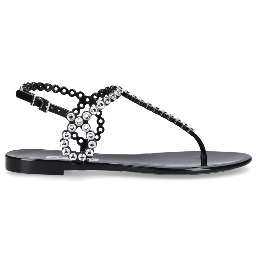 Aquazzura - Sandalen ALMOST BARE PVC - schwarz
