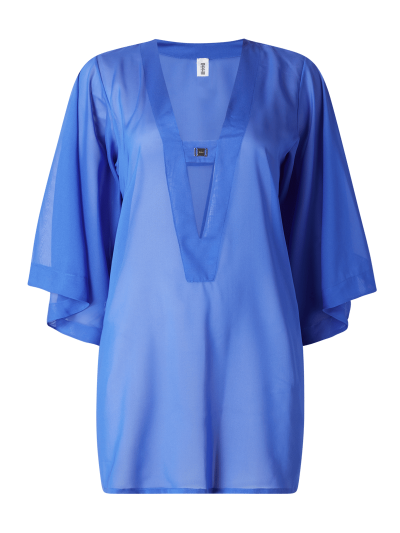 Tunika aus Chiffon Modell 'Hemera' in türkis