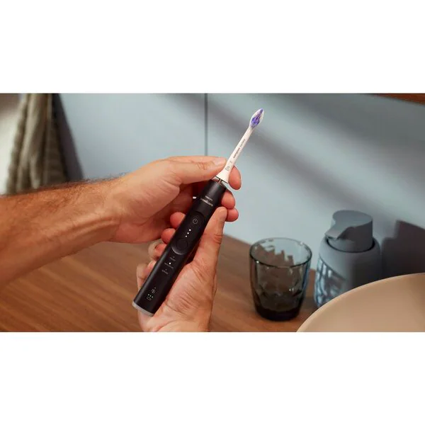 Philips Sonicare 6500 sorozatú HX7411/01 elektromos fogkefe, fekete