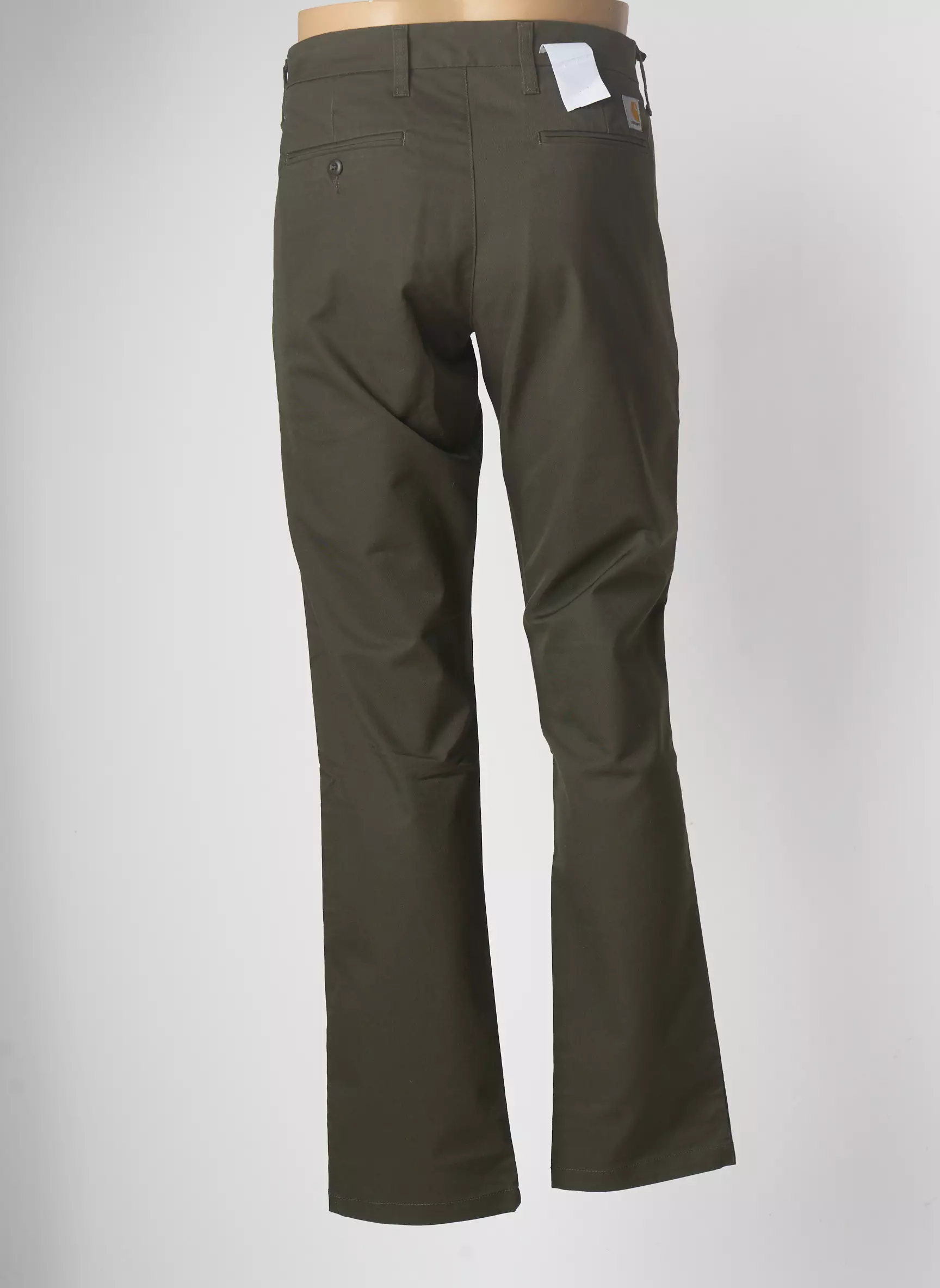 Carhartt Pantalons Chino Homme couleur vert