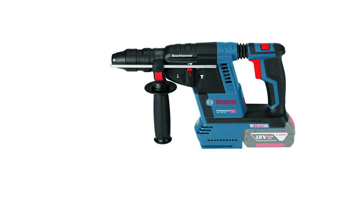 Bosch Blue 061191000J GBH 18V-26 F Akku slagboremaskine ekskl. batterier og oplader i L-BOXX