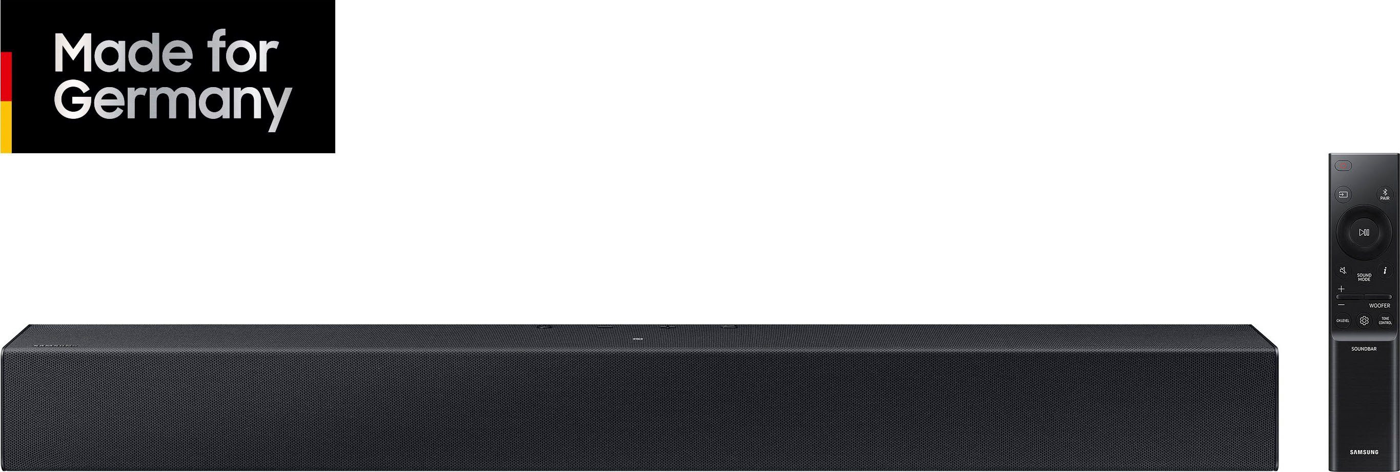 Samsung HW-C410G Soundbar (40 W, 2.0-Kanal Sound System,Integrierter Subwoofer,Surround Sound Expansion)