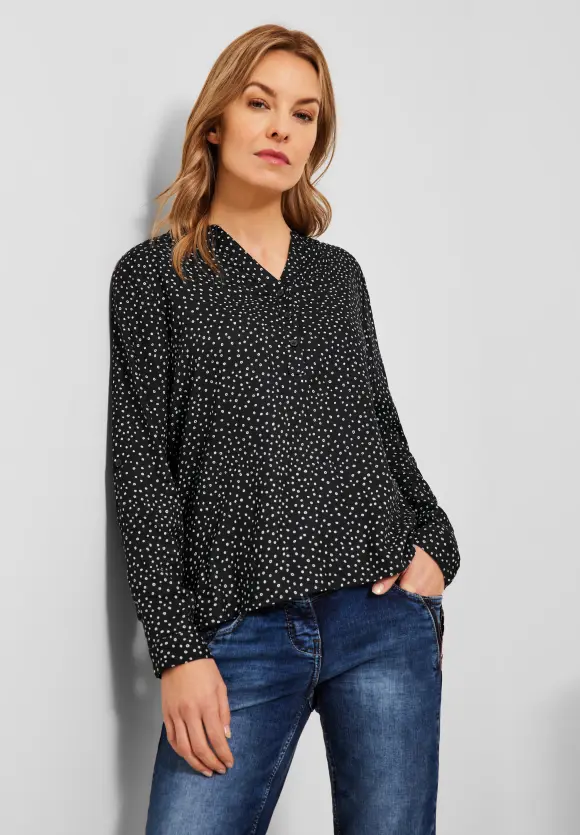 CECIL Bluse in softer Viskose