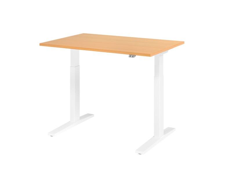 Hammerbacher VXMKA12/6/WDEAUFB Sitz-Steh-Arbeitsplatz 1.200 x 800 x 1.200 mm Mit Aufbau