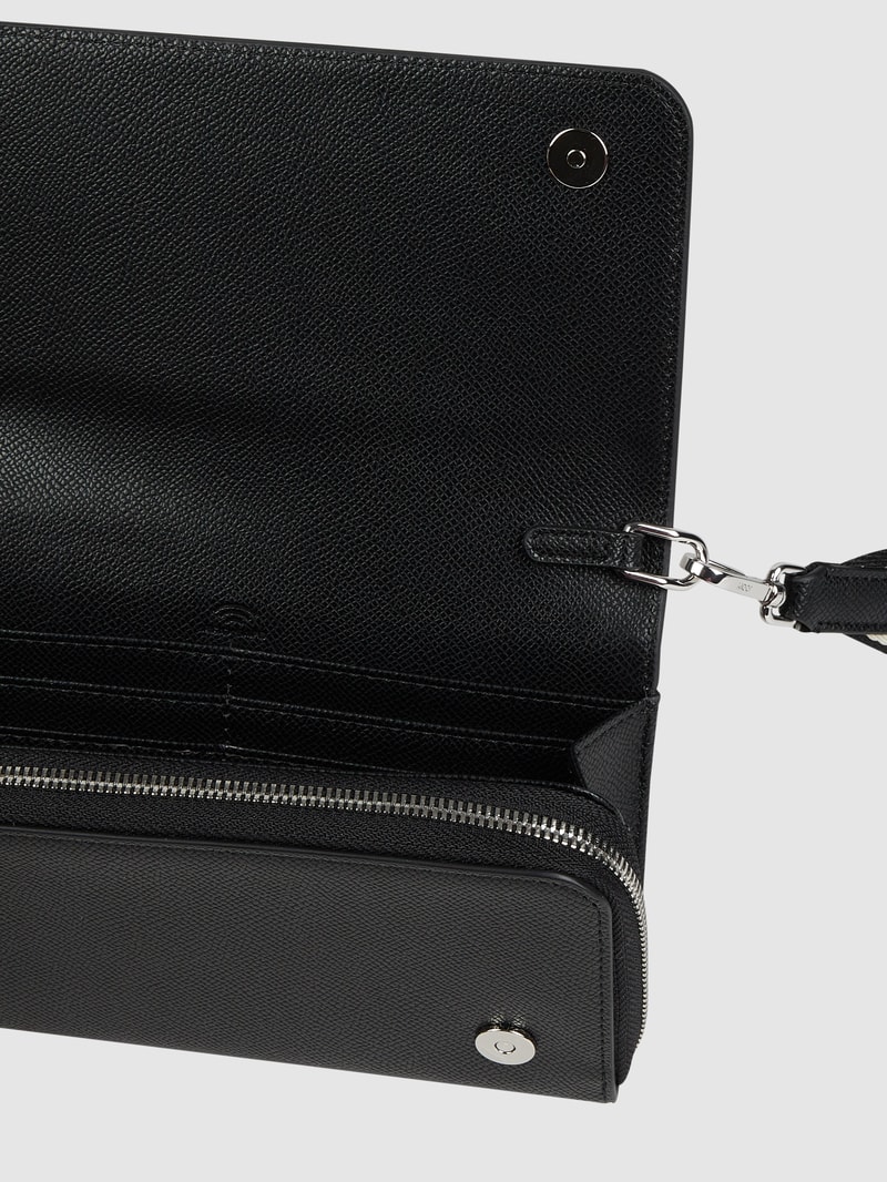 Portemonnaie in Leder-Optik Modell 'Giro Leyli' - RFID-blocking in schwarz