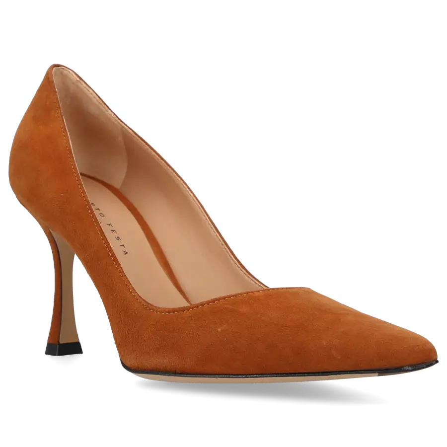 Roberto Festa - Pumps LORY Veloursleder - braun