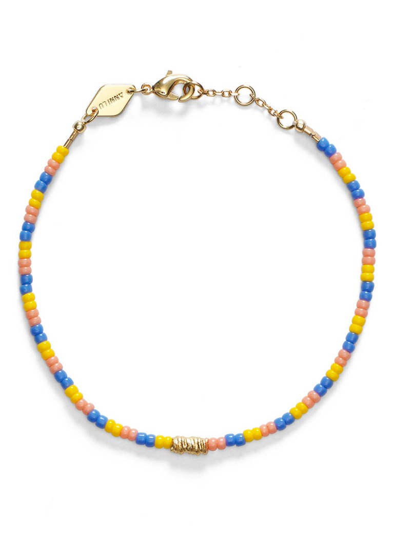 ANNI LU Paradiso gold-plated beaded bracelet
