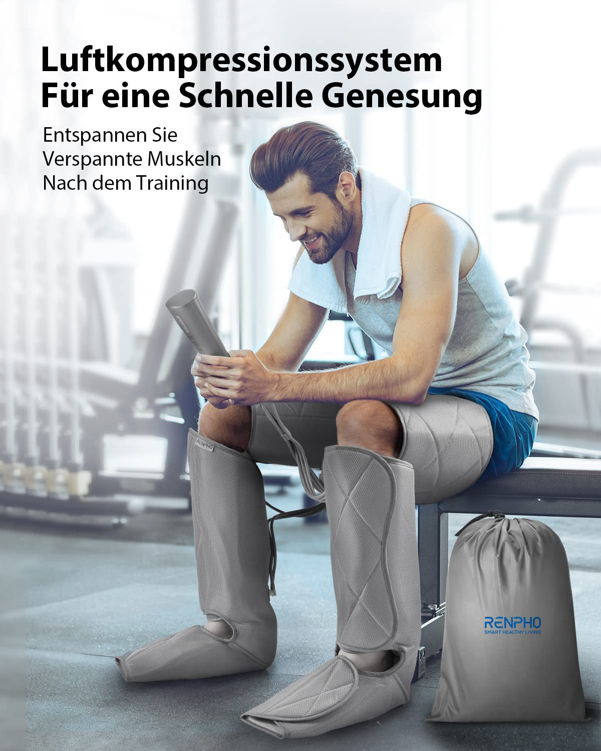 Luftkompressionsmassagegerät für die Beine