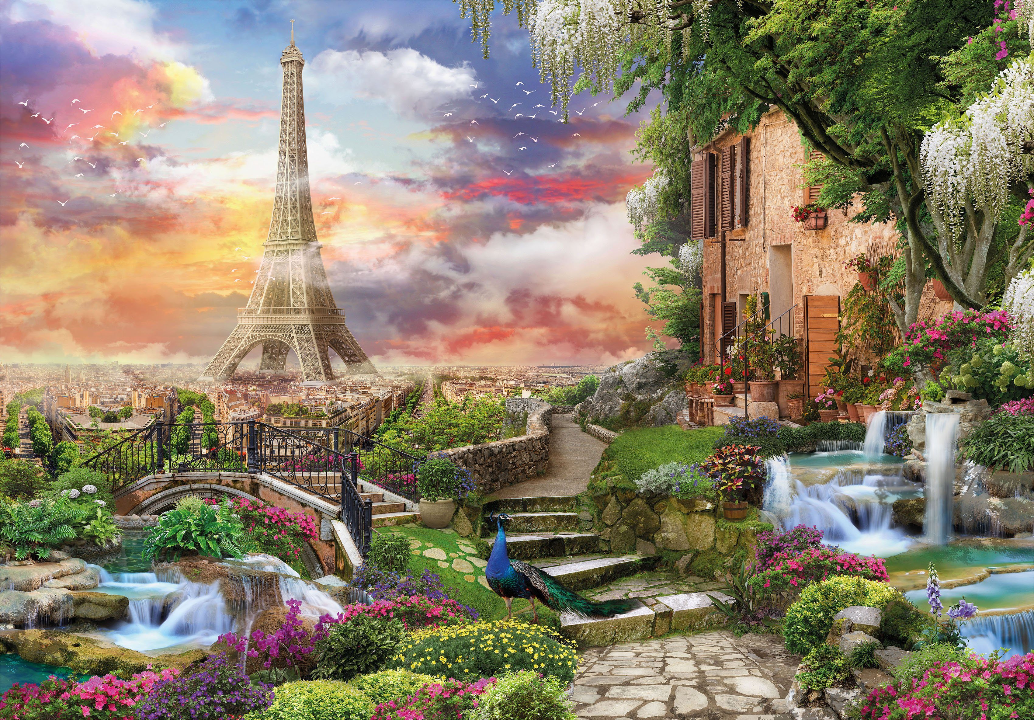 Clementoni® Puzzle High Quality Collection, Traumhaftes Paris, 3000 Puzzleteile, Made in Europe, FSC® - schützt Wald - weltweit