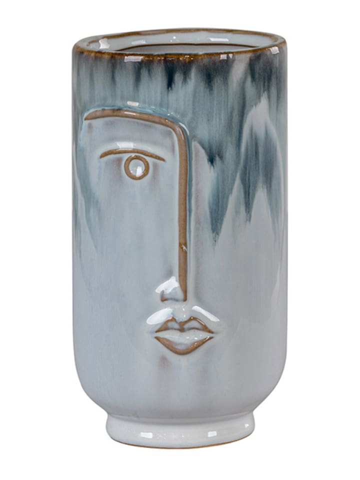 House Nordic Vase in Blau - (H)17 x Ø 9,5 cm günstig kaufen onesize