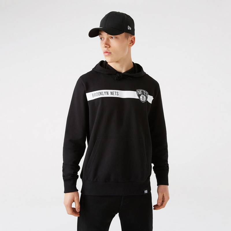 New Era NBA Brooklyn Nets Team Logo Hoodie Herren