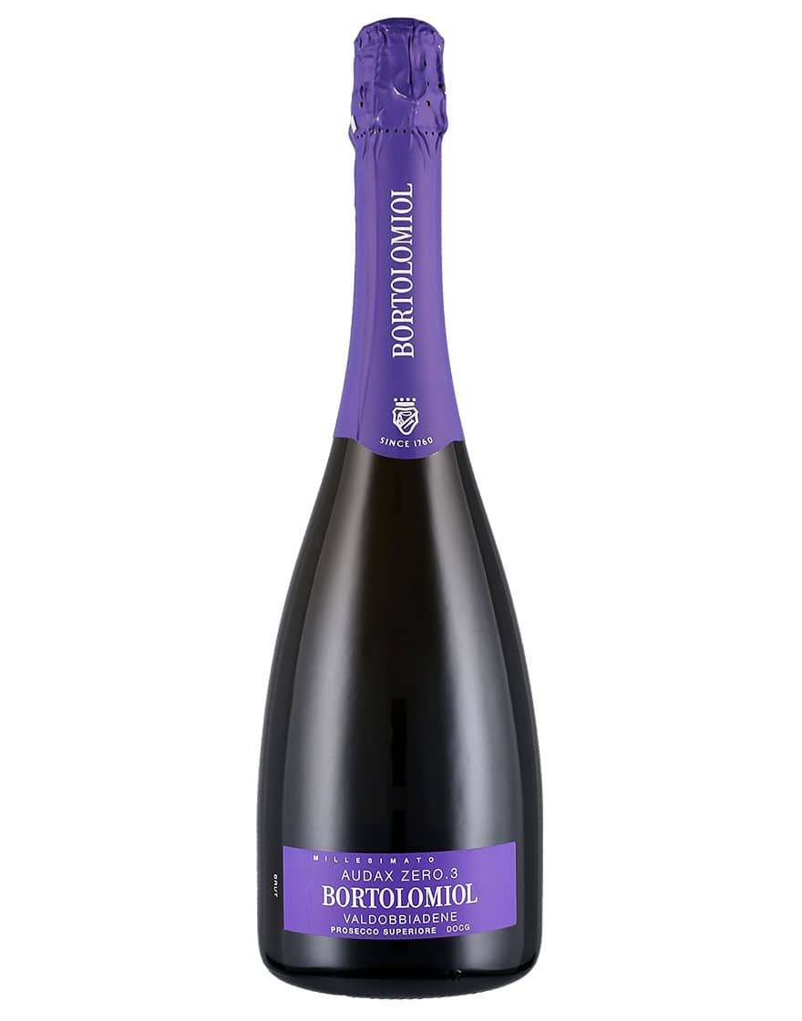 Valdobbiadene Prosecco Superiore Extra Brut DOCG Audax Zero.3 2022 Bortolomiol 0,75 ℓ