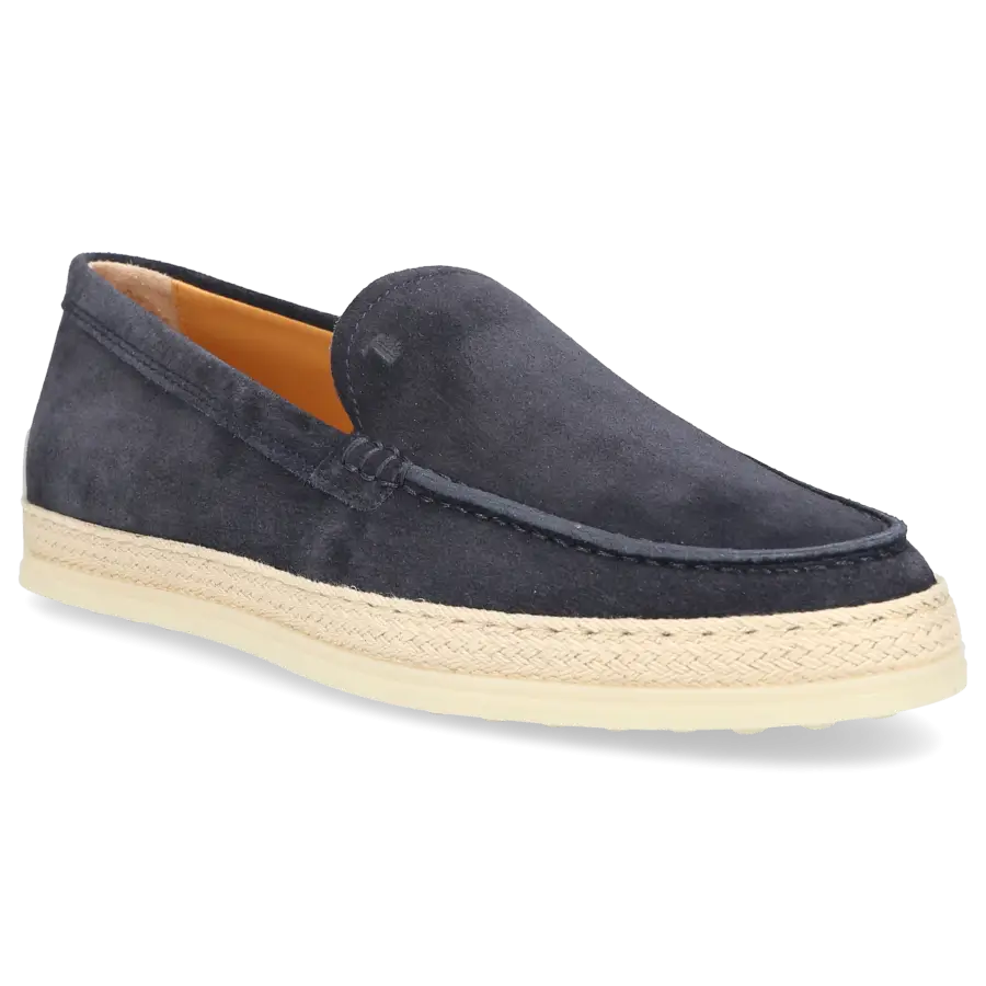 Tod's - Loafer 92K0HU Veloursleder - blau