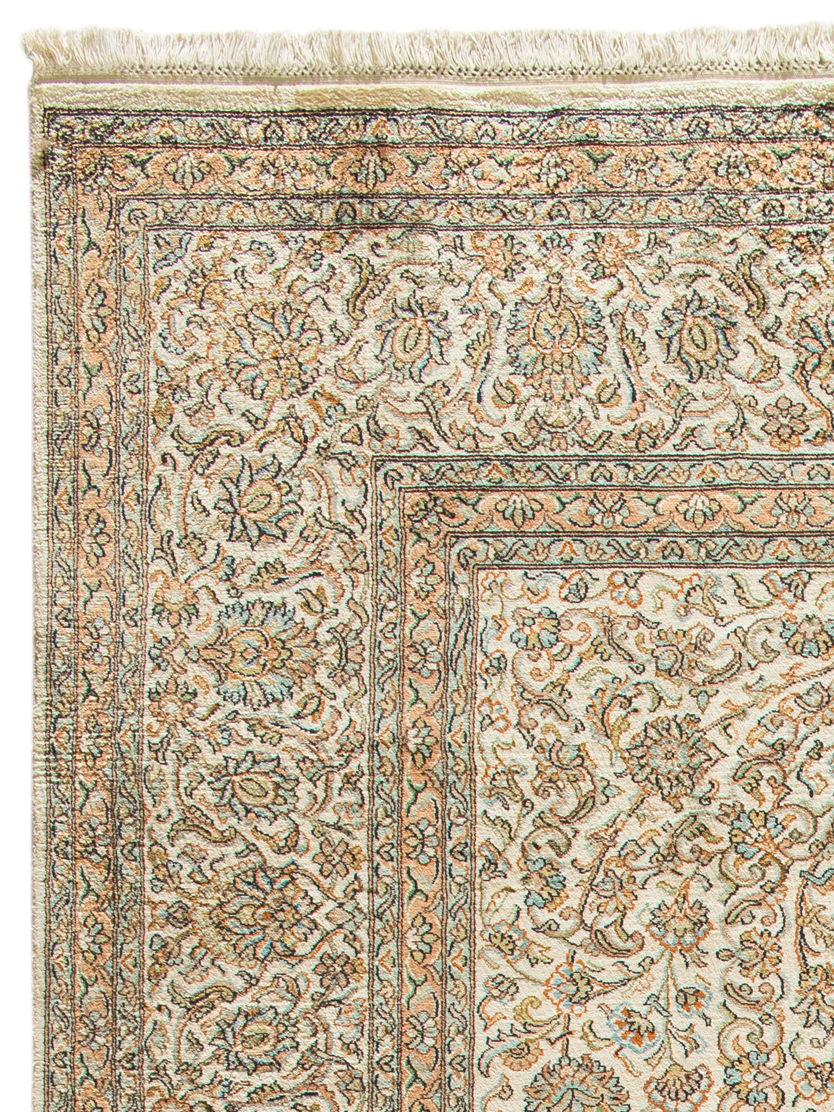 Kaschmir Seide 18/18 ca. 240 x 334 cm, Unikat / Einzelstück