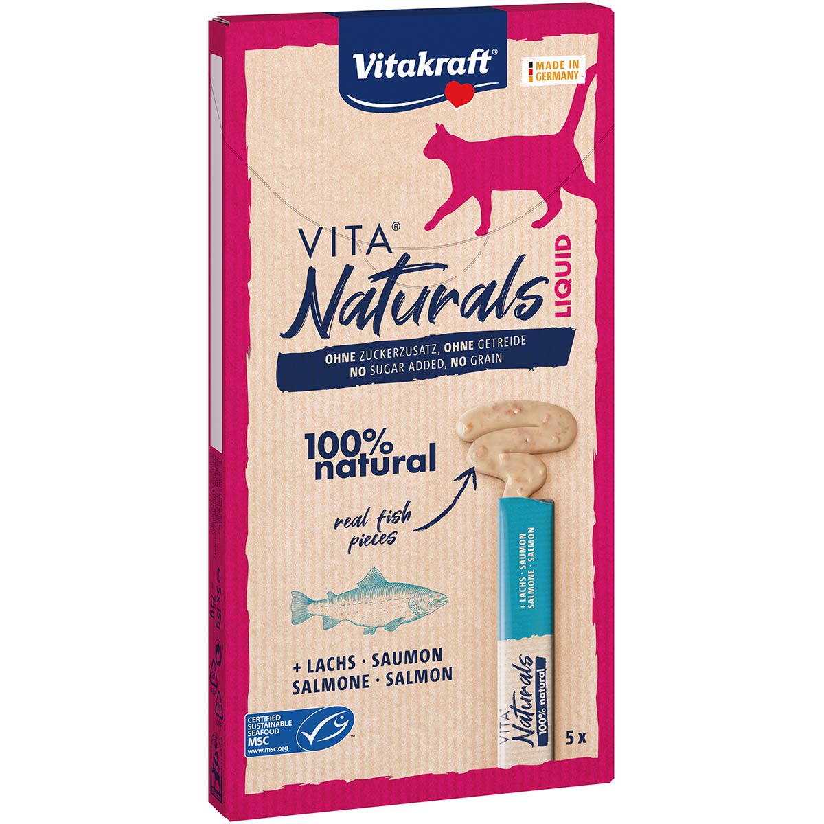 Vitakraft Vita Naturals Liquid Snack Lachs kaufen