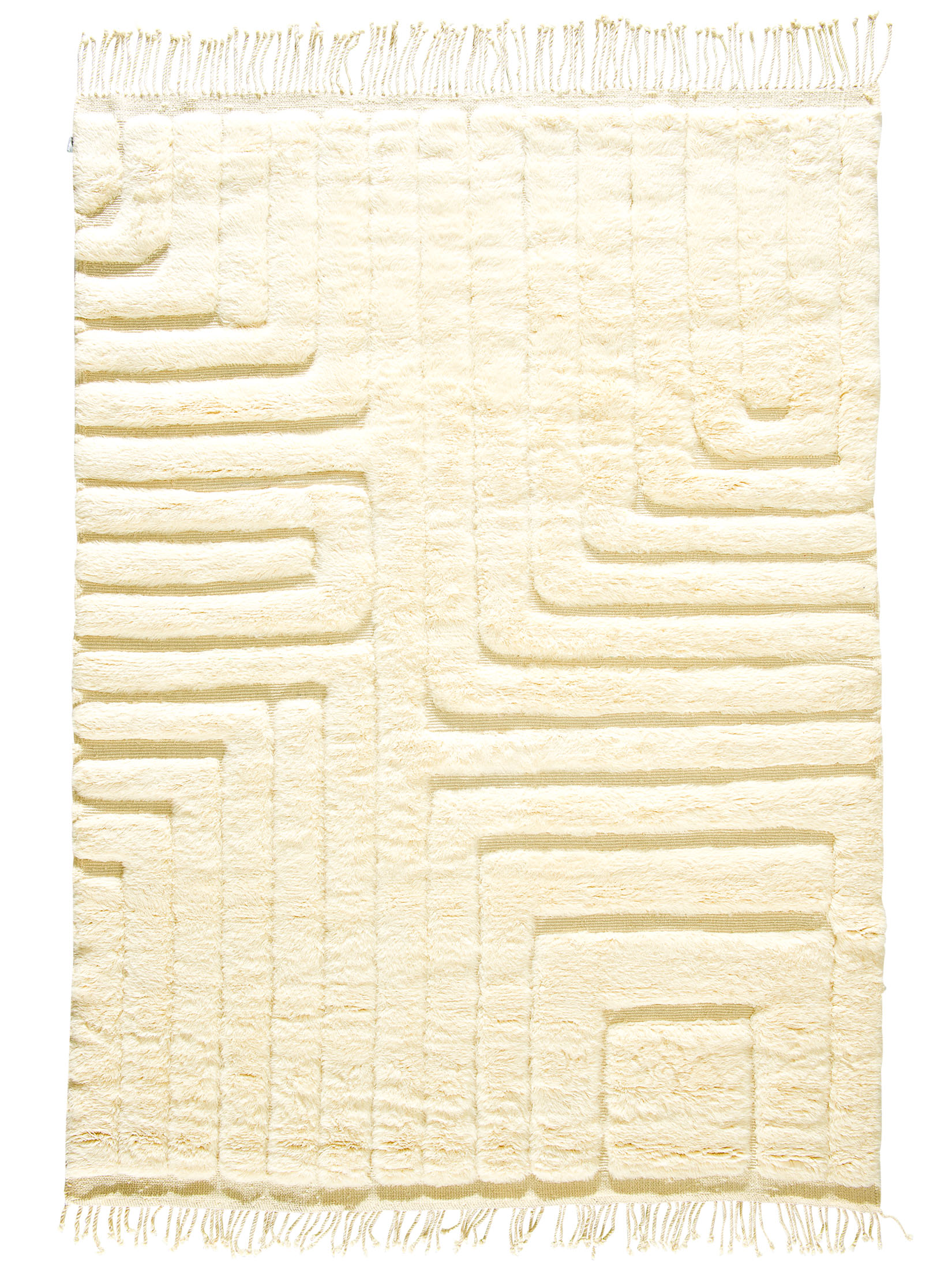 Beni Ourain ca. 205 x 289 cm, Unikat / Einzelstück