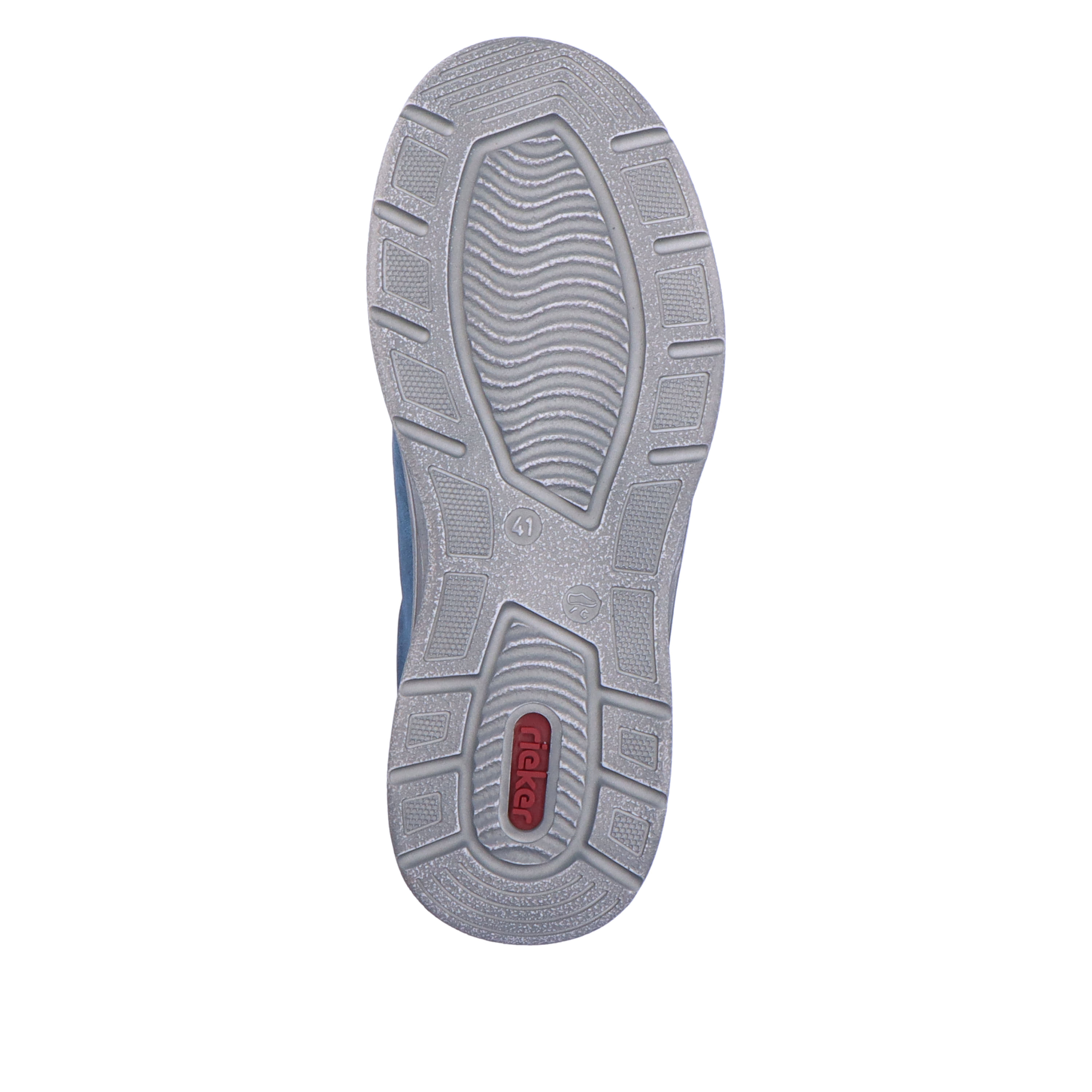 Rieker Herren Slipper azurblau