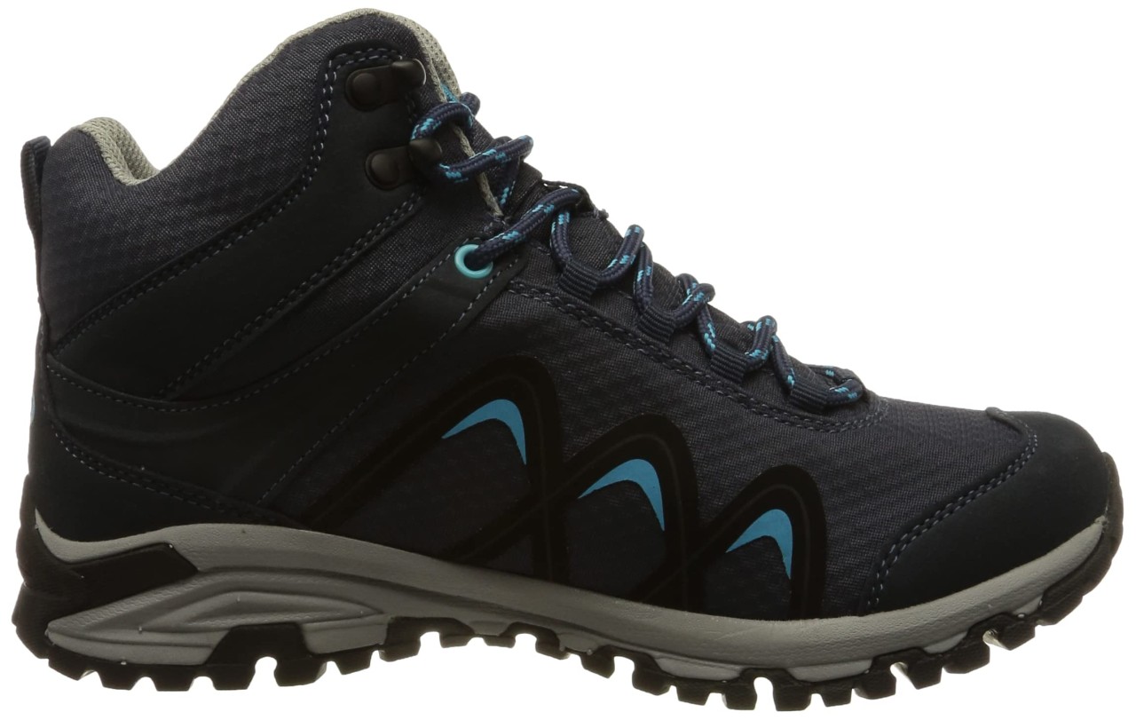 MEINDL Freizeit Schnürer blau Snap Junior Mid
