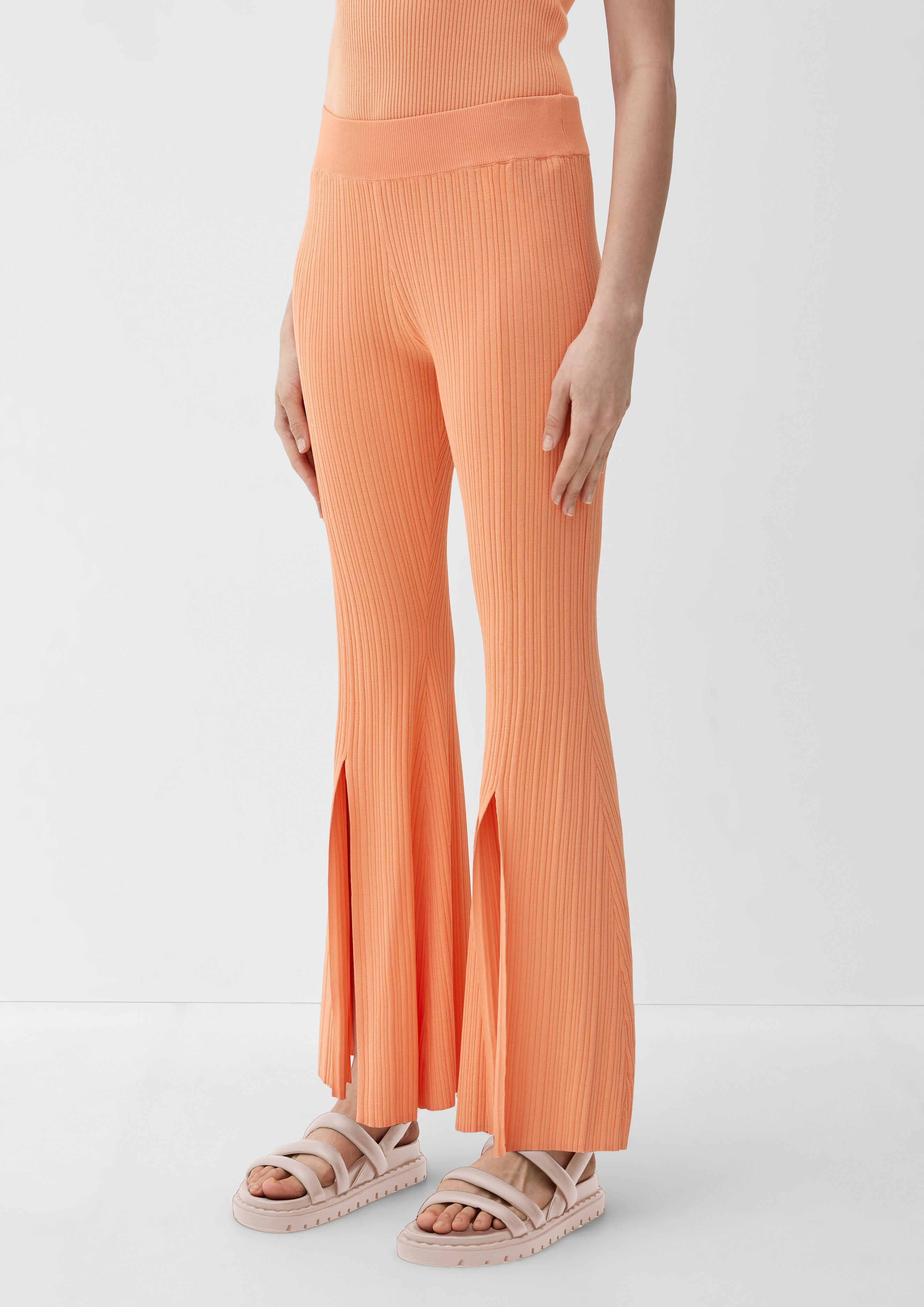 Flared Leg-Hose mit Schlitz  2131273-2115