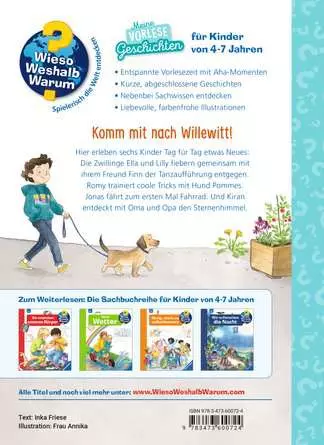 Ravensburger Wieso? Weshalb? Warum? Meine Vorlesegeschichten, Band 1: Was erleben wir Tag für Tag?
