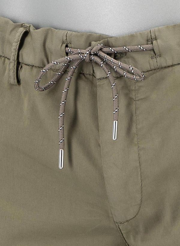 Alberto Golf, Golfhose Jump light, Slim Fit, Baumwolle, militärgrün