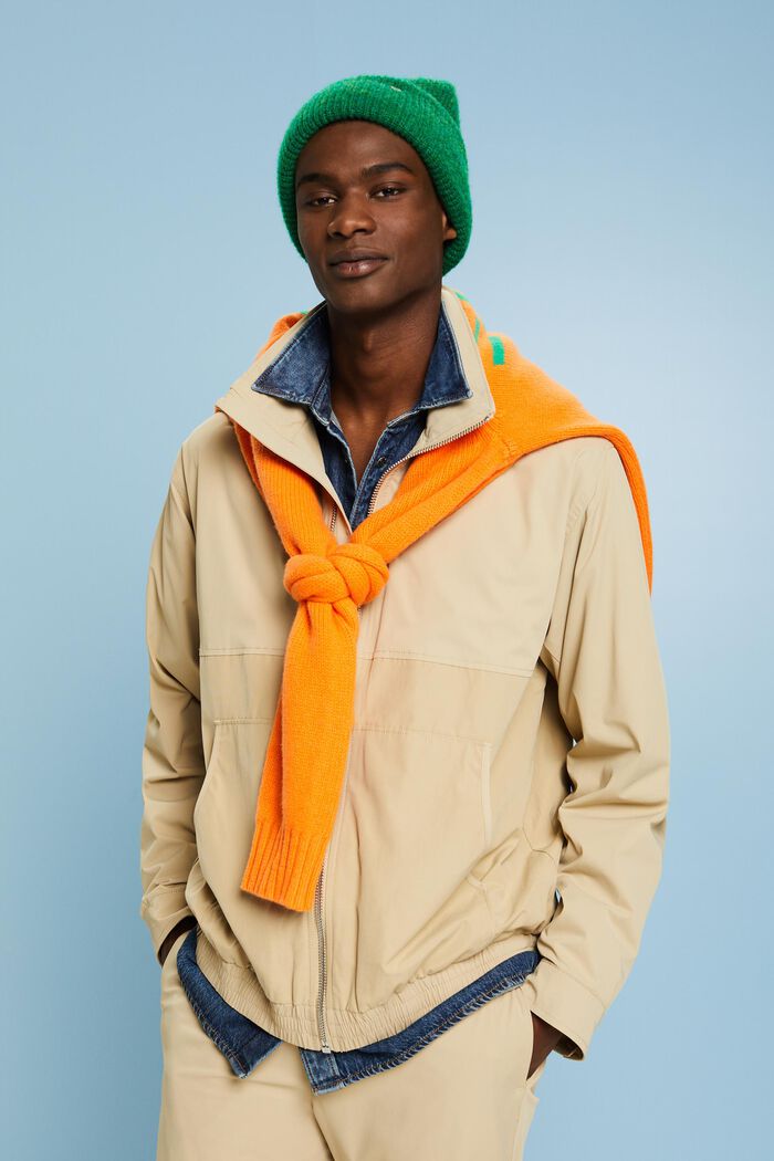 Windbreaker mit Reißverschluss