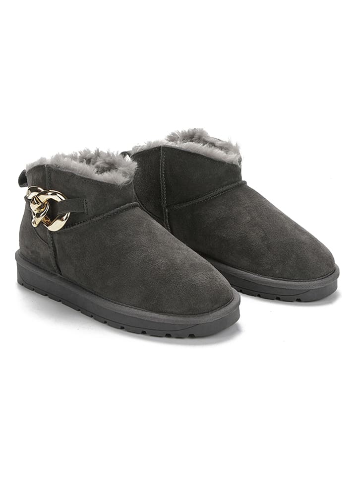 NICEBAY Leder-Winterboots 