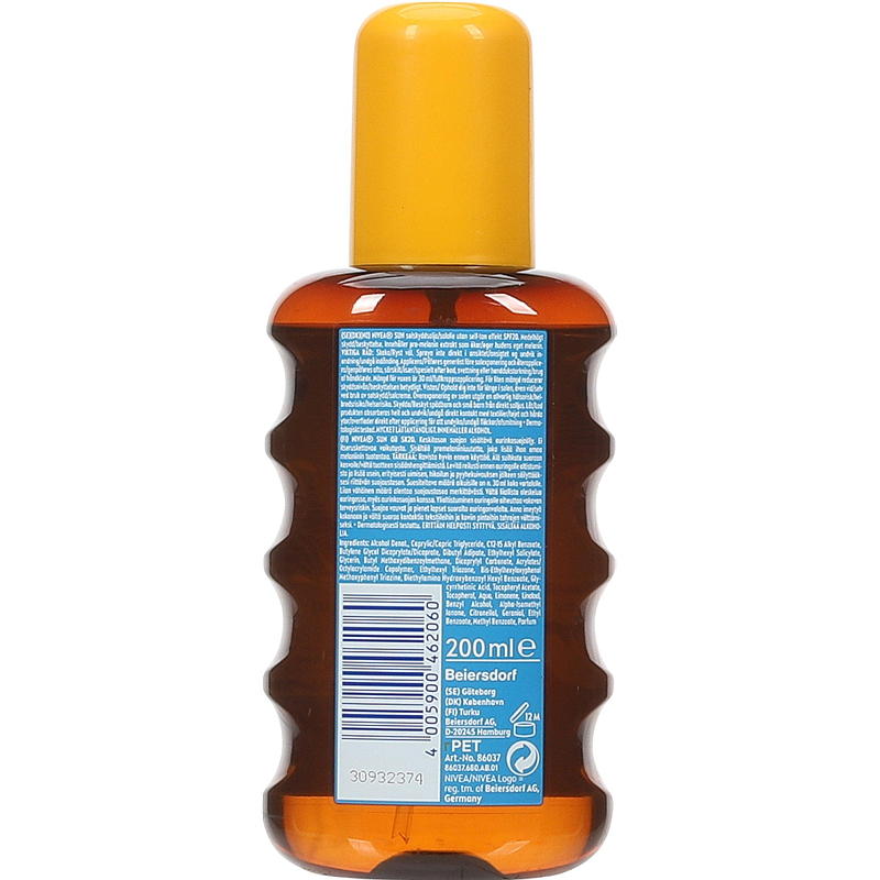 Nivea Nivea Sun SPF20 200 ml spray bronze oil
