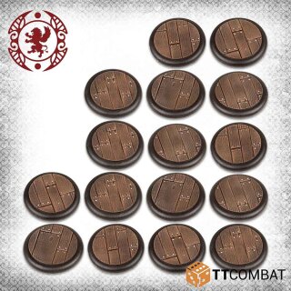 30mm Wooden Plank Bases (16)
