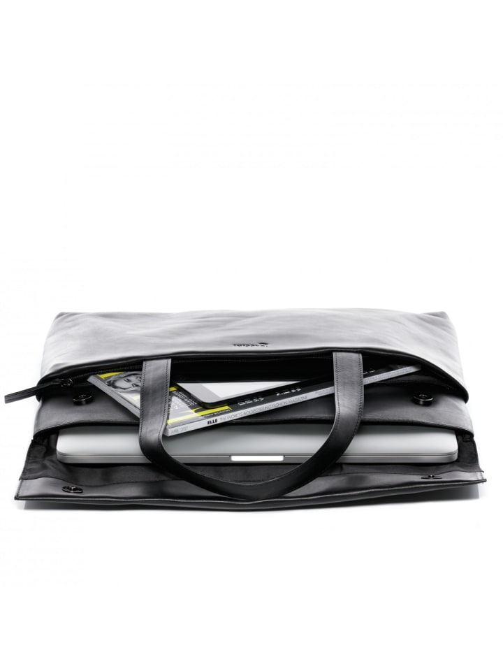 BACCINI Leder-Laptoptasche 15