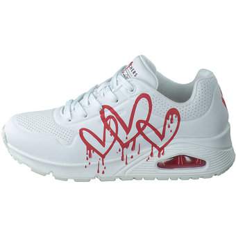 Skechers Uno Sneaker in weiß