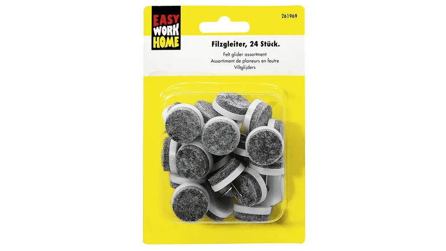 EASY WORK Filzgleitersatz 80-teilig sortiert
