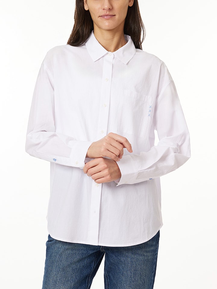 Scotch & Soda Hemd in Weiß günstig kaufen