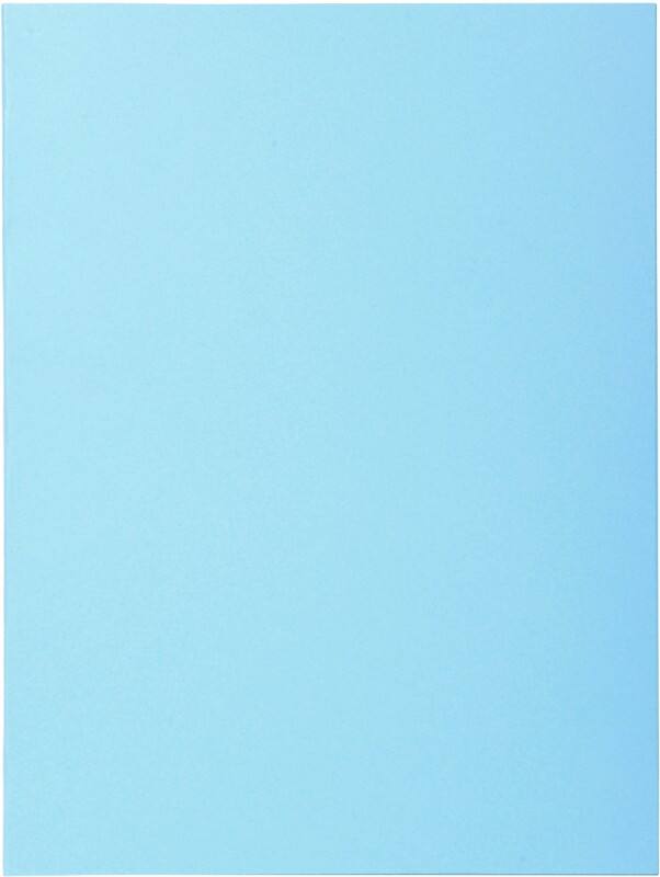 Exacompta Super Aktendeckel DIN A4 Blau Pappkarton 160 g/m² 500 Stück