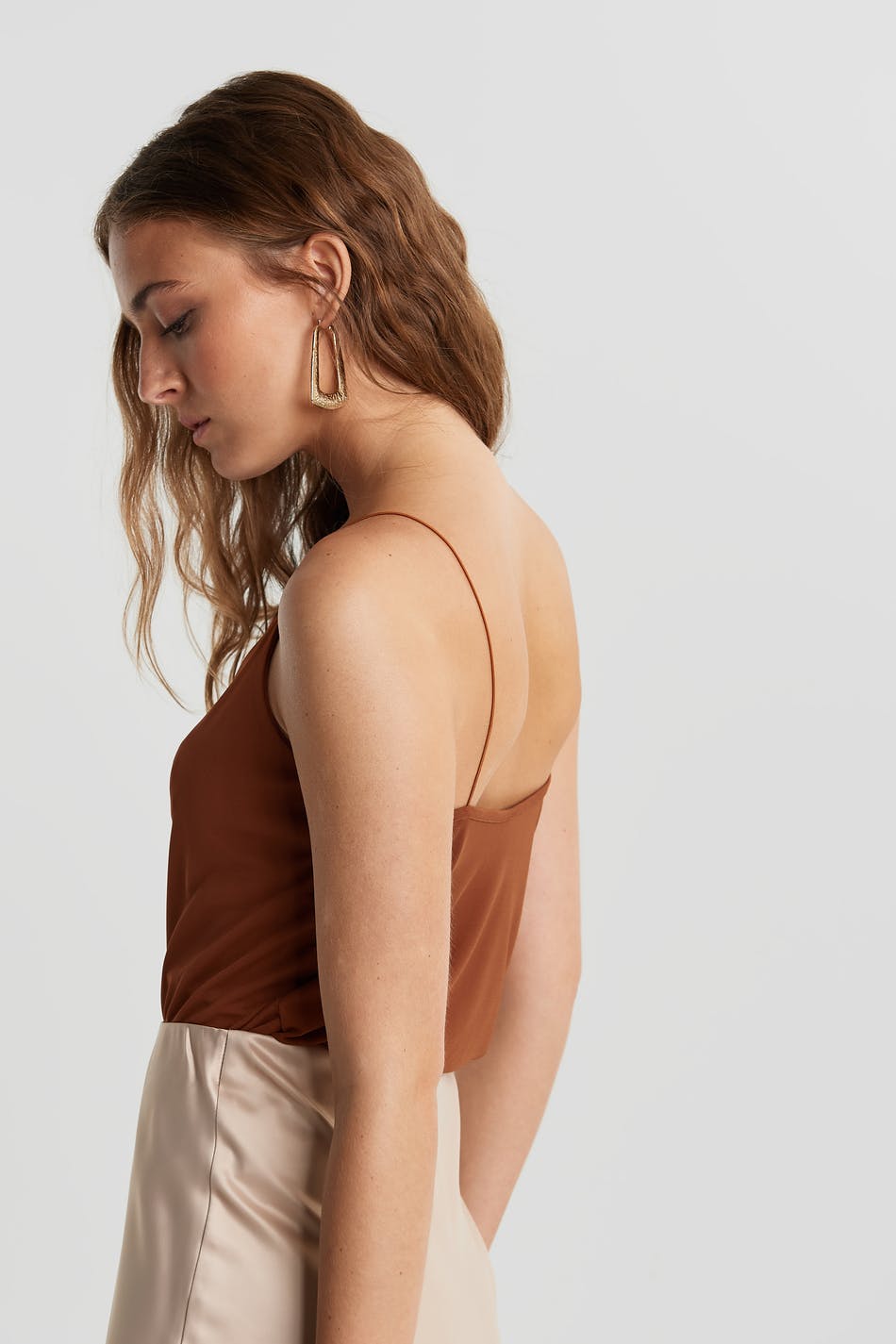 Miki cowlneck singlet
