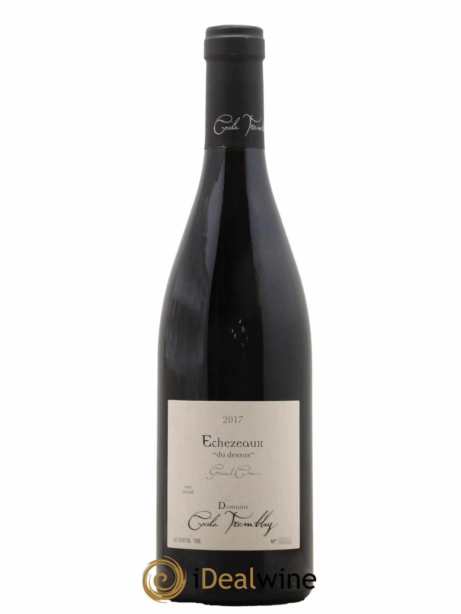 Echezeaux Grand Cru du dessus Cécile Tremblay  2017 - Lot de 1 Bouteille