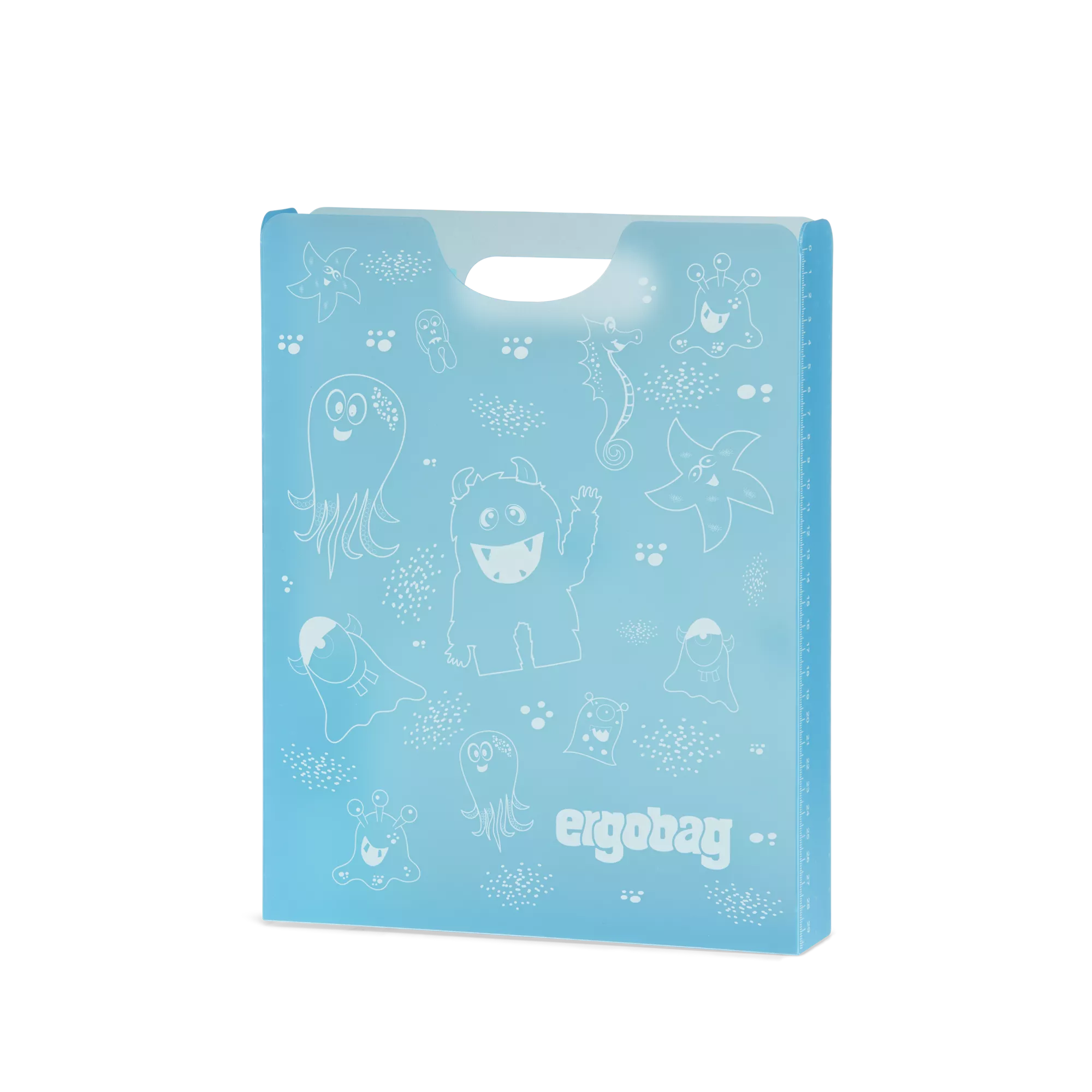 ergobag Heftebox Monster Petrol