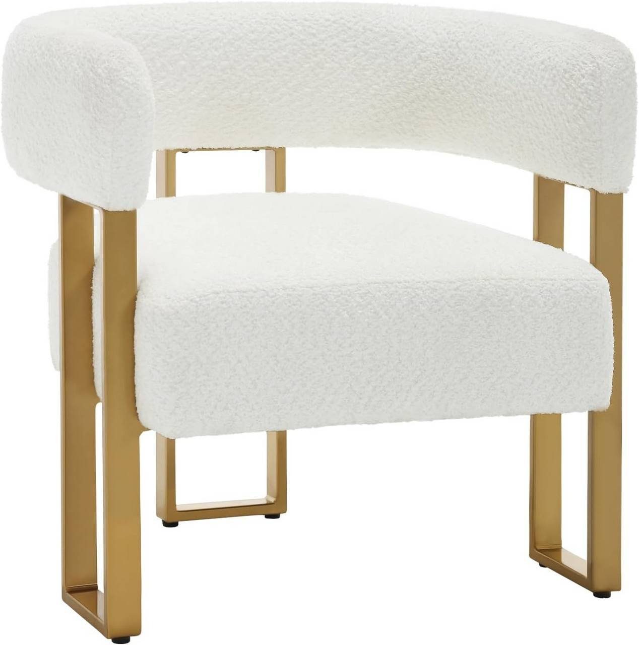 Woltu Relaxsessel (1-St), Loungesessel aus Chenille Polstersessel