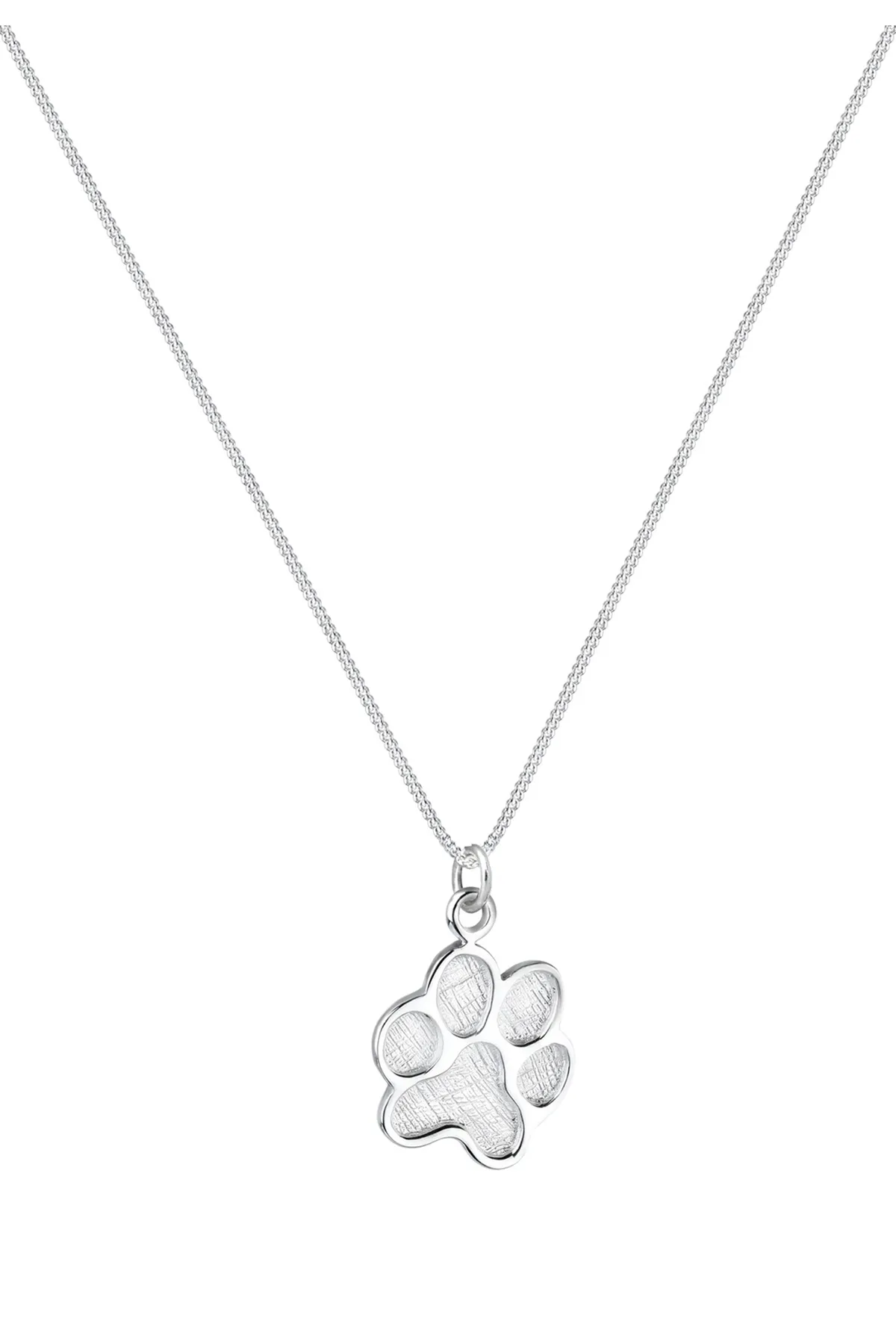 ELLI  Halskette Pfote Hund Katze Tierfreund 925 Sterling Silber