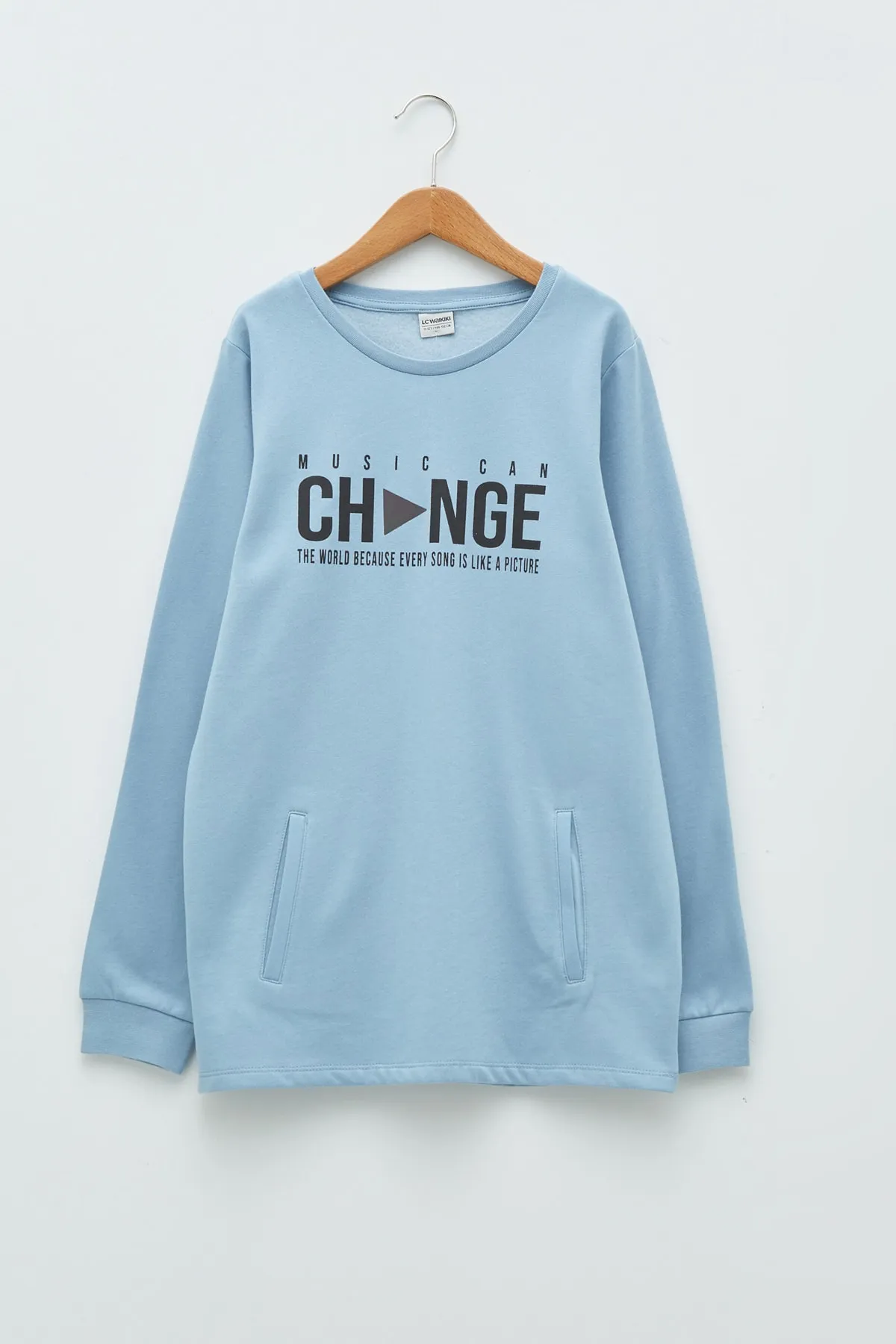 LC Waikiki  Sweatshirt - Blau - Regular Fit