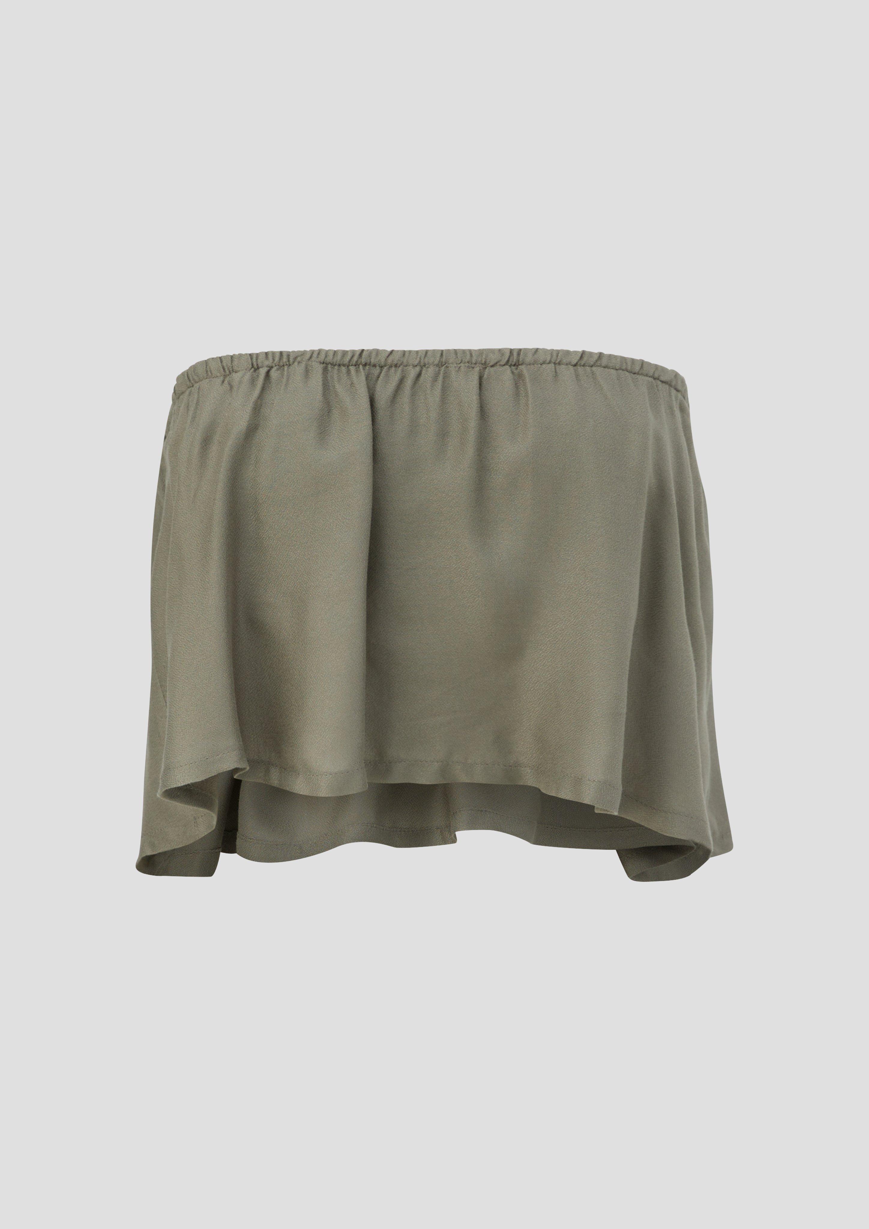 Bandeau-Top mit Volant  6009028-7800