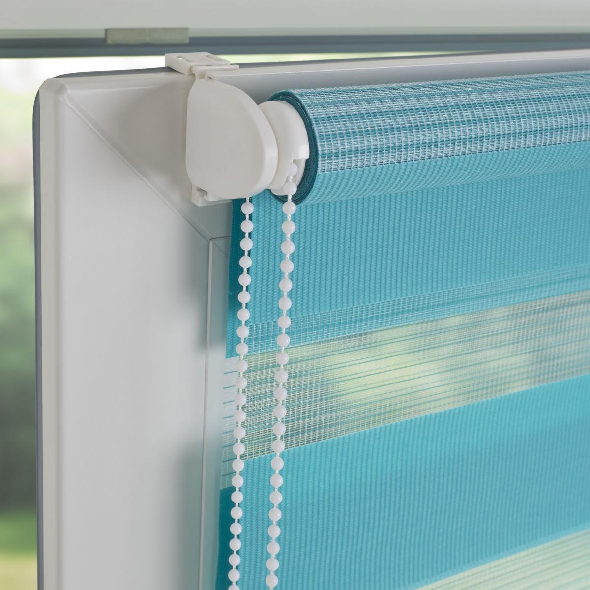 Bella Casa Klemmfix Duo-Rollo 70 x 210 cm blue lagoon