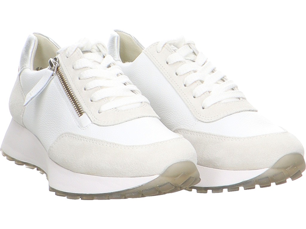 PAUL GREEN Freizeit Schnürer weiss SUPER SOFT Sneaker