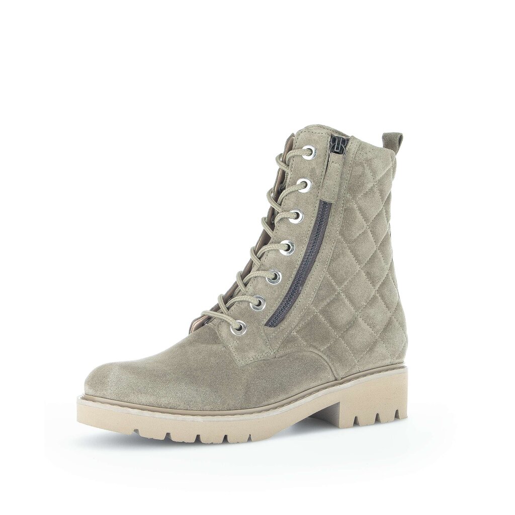 Gabor comfort Schnürstiefelette grün