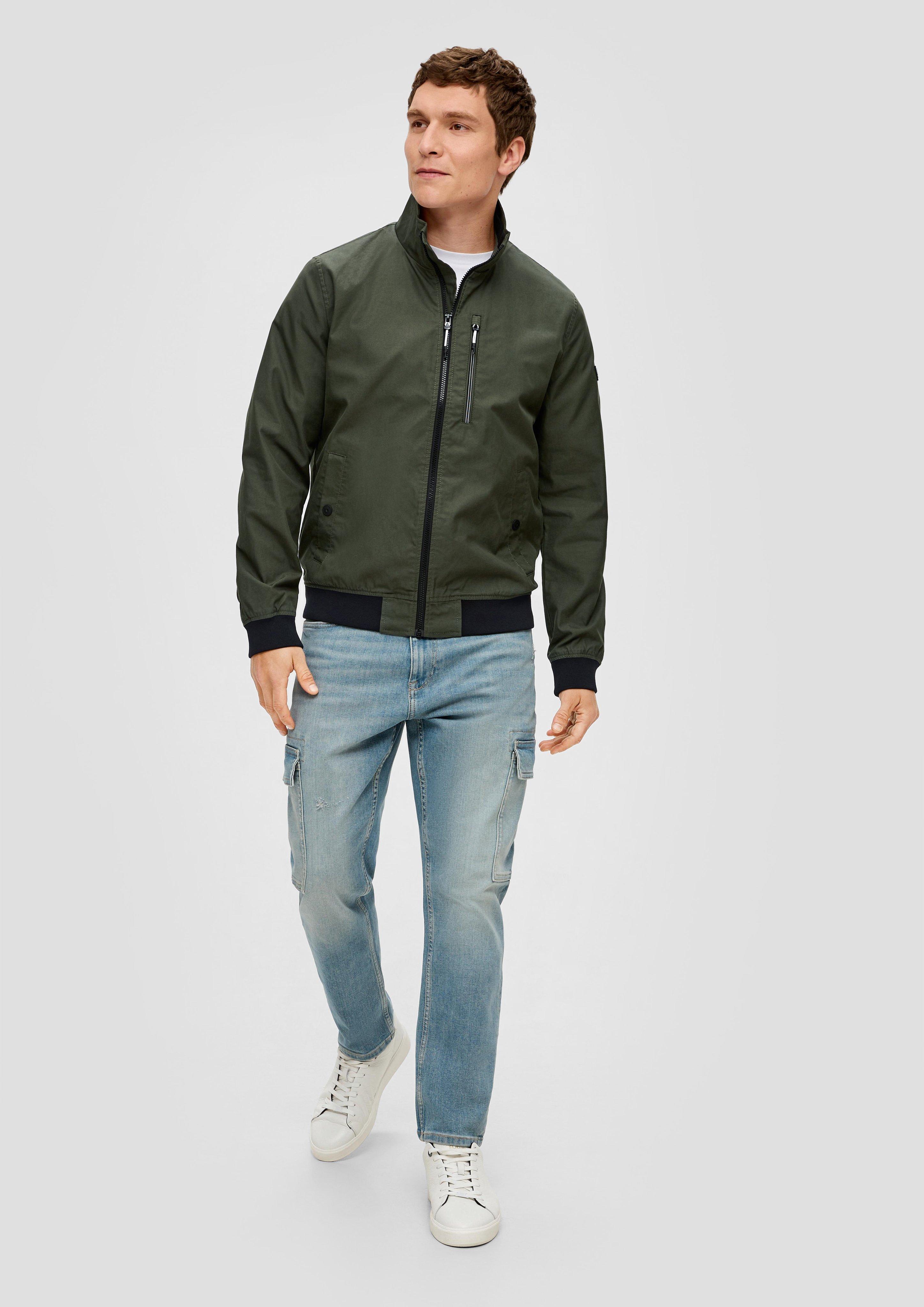 Twilljacke mit Stehkragen  2141342-7940