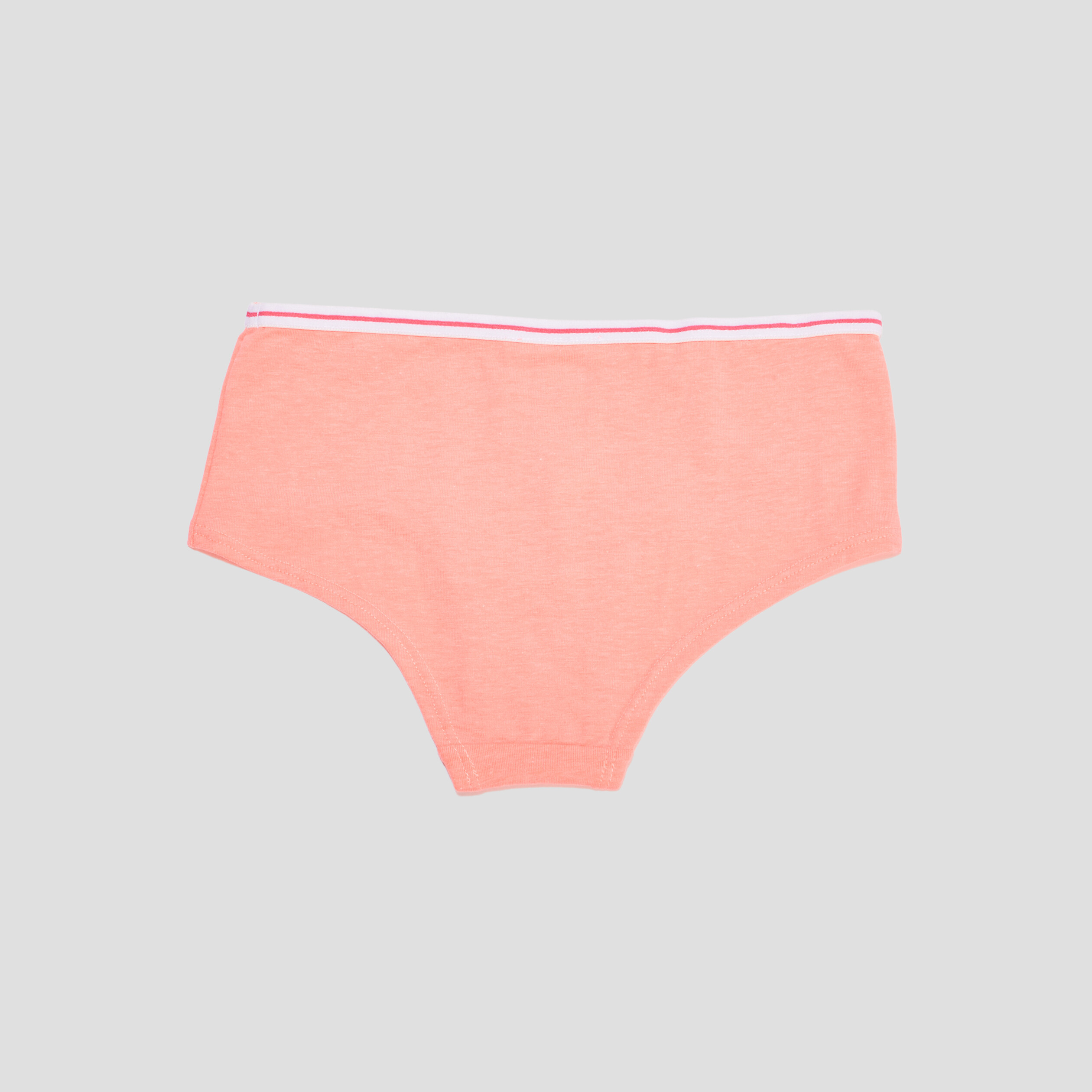 Lot 5 shorty coton rose clair fille | La Halle