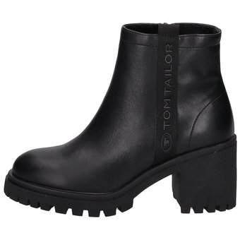 Tom Tailor Stiefelette in schwarz